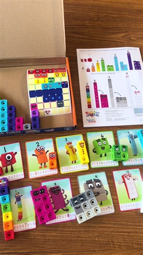 Math centers just got an upgrade! 🔢✨ We’ve been loving the hand2mind MathLink Cubes Numberblocks 1-10 in our classroom! Featuring characters from the hit TV series Numberblocks, this set gives students a hands-on way to practice counting, number building, and early addition skills through play. 💛 It includes cubes, games, stickers, and 15 reusable double-sided activity cards that are PERFECT for centers, intervention, and enrichment. Our students stay so engaged… and honestly, they don’t even 