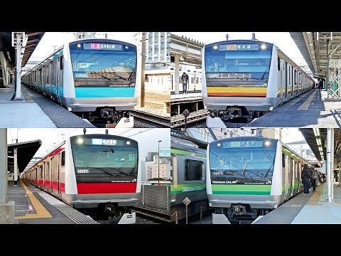 【E233系 総集編】 一気に全バージョン！ 0番台から8000番台まで / JR東日本