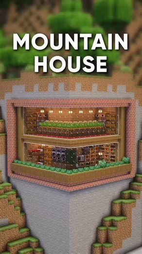 乂 ₥ł₦Ɇ₵Ɽ₳₣ 07 乂 on Instagram: "Minecraft Tutorial: Duo Mountain House 🏔️ ▬▬▬▬▬▬▬▬▬▬▬▬▬▬▬▬▬▬ 🔍 Version • Java Edition 1.21.0 🌳 Resource Pack • Crops 3D • Ores 3D ☀️ Shader Pack • Complementary Shaders ▬▬▬▬▬▬▬▬▬▬▬▬▬▬▬▬▬▬ #minecraft #minecrafttutorial #minecrafthowtobuild #minecraftpe #minecraftjava"