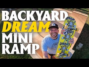 Building a MASSIVE DIY Mini Ramp in Our Backyard!