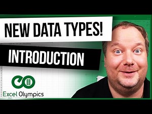 New Data Types in Excel - game changer