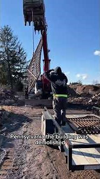 We finally installed our massive salvaged wrought iron gates.. emphasis on salvaged