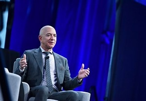 Watch Jeff Bezos launch himself into space