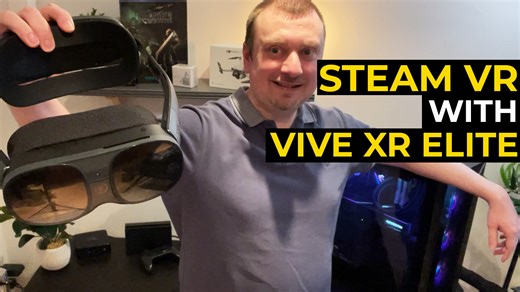 Watch Vive XR Elite WIRELESS Steam VR Setup Tutorial! on Amazon Live
