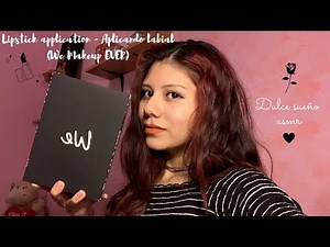 ASMR Español - Aplicando labial | Lipstick application | Mouth Sounds | We make-up EVER (+55 Min)