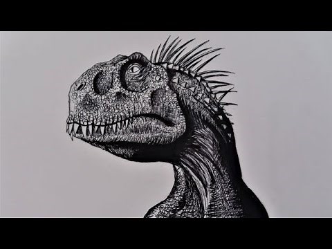How to Draw SCORPIOS REX from Jurassic World: Camp Cretaceous