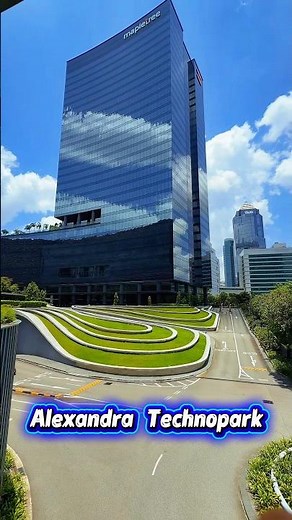 Singapore’s Modern Office Life at Alexandra Technopark 🇸🇬 #youtubeshorts