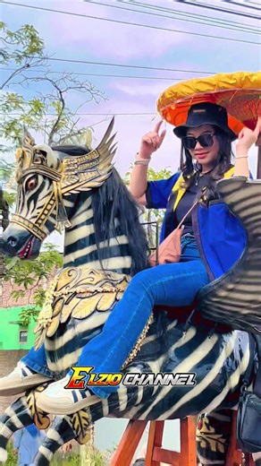 Enak gini naik kuda zebra medal pusaka #kudazebra #medalpusaka #mojang