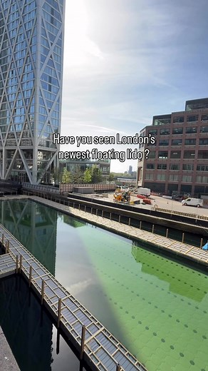 London's New Floating Lido Opens in June
