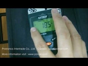 HT200 / EXTECH Unpack and basic using guide