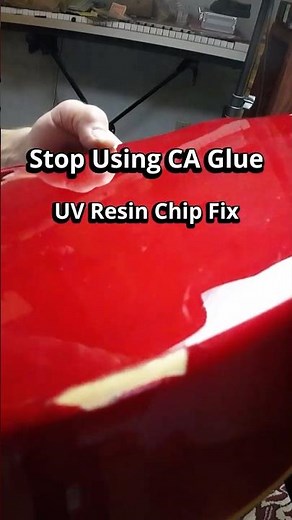 Stop Using CA Glue (UV Resin Chip Fix)