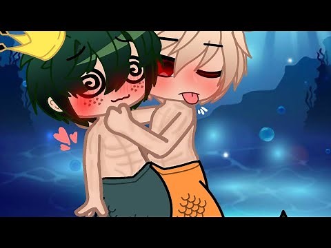 Merman Deku's amazing charm 🌟🧜🏻‍♂️ ||Mermaid AU|| Original skit¿||•butterfly•||