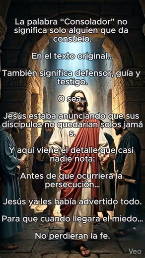 ⚠️ Lo Que Jesús Realmente Quiso Decir Con “El Consolador”