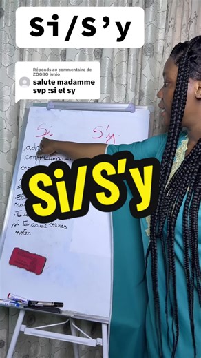 Comprendre la différence entre Si et S’y