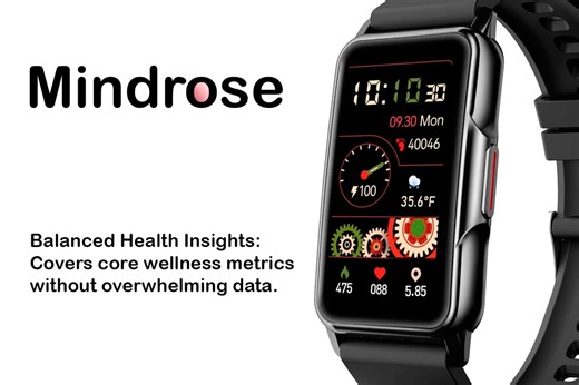 Mindrose Smart Watch: Everyday Health, Made Simple