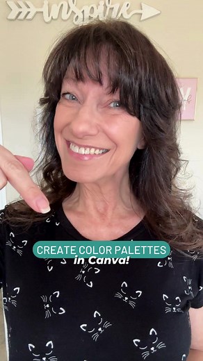 🎨Canva color tip! Create your own color palettes! Are you looking for some color inspiration? Grab your favorite photos and turn them into color palettes for your designs and mood boards! It's super easy and you can do it in only a few steps! 📫Get weekly Canva tutorials delivered right to your inbox! Link is in my bio. #canva #canvatutorial #canvatips #canvahacks #canvacoach #canvassador #colorpalette