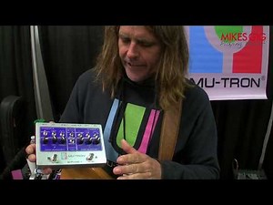 Mu-Tron New Guitar And Bass Pedal Effects At NAMM 2020 | MikesGigTV