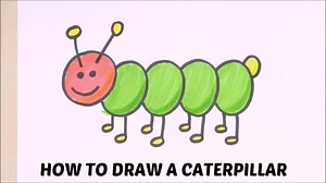 https://www.easypeasyandfun.com/how-to-draw-a-caterpillar/ | Easy Peasy and Fun