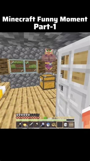 Minecraft Funny Moment Part1 #indiangamer #hindigamplay #minecraftfunny #funny