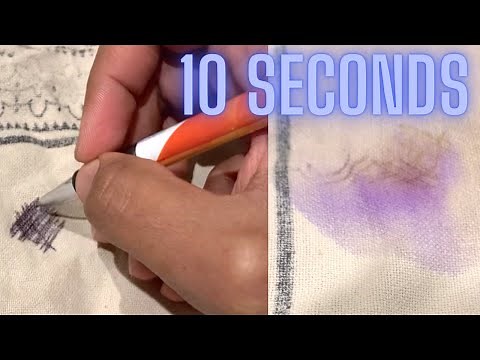 How to get pen ink out of clothes (EASY)