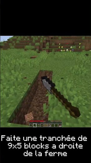 tuto FERME a FER en 60 sec sur minecraft java #minecraft #minecraftsurvival