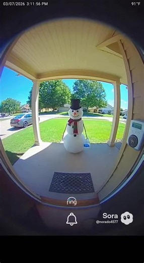 Snowman is a snitch ☃️🧊 | snowman