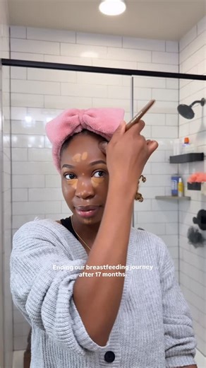 Mojisola on Instagram: "Yeah we had to stop breastfeeding! Mamma bear was getting over-touched and burned out! So grateful for the journey though!"