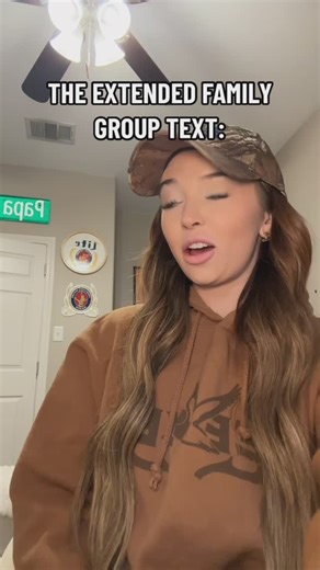 Meg Reily on Instagram: "This is an old video I posted a few years ago! 😂 Tag your family below ⬇️⬇️ Comedian: @johnbcrist #johncrist #johnbcrist #megreily #megreilyy #comedyskit #familyhumor #grouptexts #standup #standupcomedy"