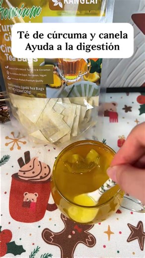 El té de cúrcuma, jengibre y canela no solo es delicioso, sino que también es mágico y tiene efectos muy notables. #tiktokshop #tiktokshopjumpstartsale #tiktokshopstockup #WeeklyDeals #springshine