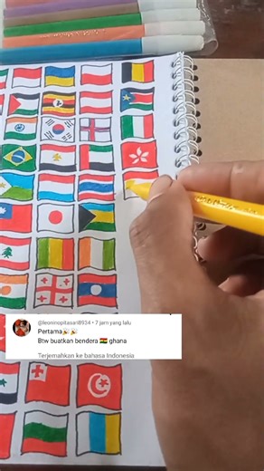 Drawing the Ghana Flag