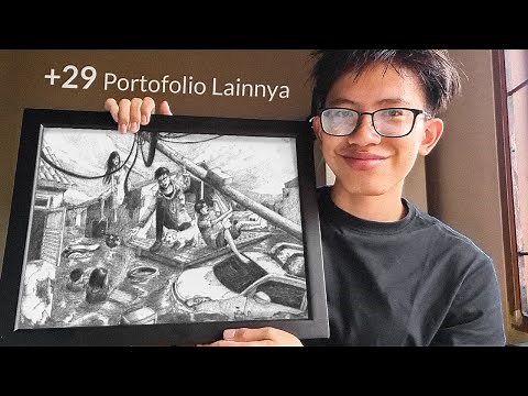 My Accepted Art Portfolio in Indonesia's Top Art School
