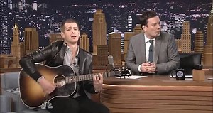 The Tonight Show Starring Jimmy Fallon Andrew Garfield Performs The Spiderman Song NBC