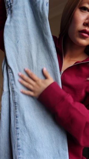 Trying out this clothing hack - can I just dye over stained clothes?! This brand of dye is Rit and definitely stronger than others I’ve tried before even though I didn’t simmer it like I was meant to. Overall, super impressed and would do it again! #wardroberefresh #autumnfashion