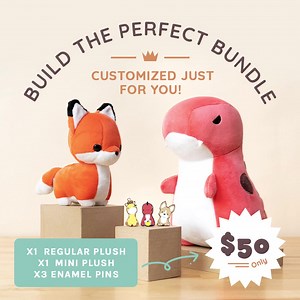 Customize your perfect bundle with our super adorable, irresistibly cute plushies. Treat yourself or that special someone on your list. 🧸🎁🧸 | Bellzi