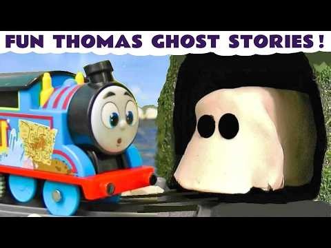 Thomas the train and Friends fun Stories with Trains and Ghosts