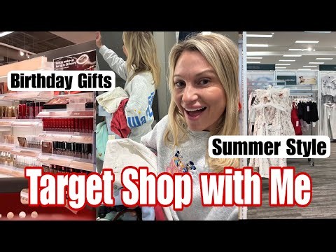 NEW at TARGET 🛒 Summer Style, Disney Finds & Boy Birthday Gift Haul! 🛍️ Realistic MOM Day!