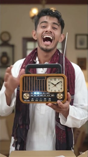 Kutchi Radio Ji Mojj | Vintaj Fm Radio Bluetooth Speakers | Altaf Gajan