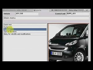 How to Update MB Smart 451 Gearbox With MB Star C4 SD Connect 4