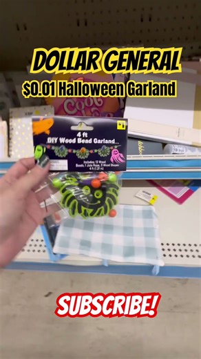 ‼️$0.01 GARLAND‼️OLD HALLOWEEN PENNY‼️#dollargeneral #pennyshopping #pennylist #pennyitems #howto