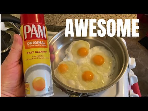 How to Cook Eggs with PAM Original Cooking Spray