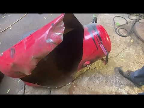 Investigation on air compressor blow up