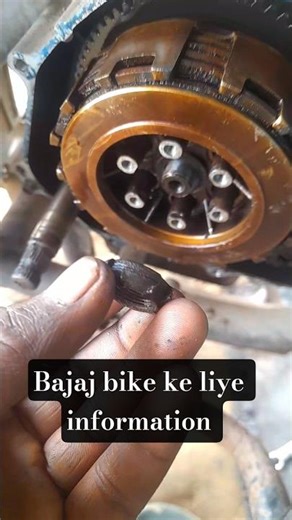 bajaj bike ka clutch nut open #shorts #trending