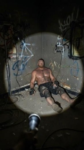 Flashlight POV 😱 | WWE Old Character Found | #shorts #flashlight #aishorts #wwe #entertainment