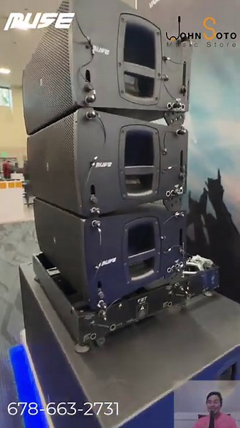 FBT MUSE Bocinas Line Array - Vertical Video