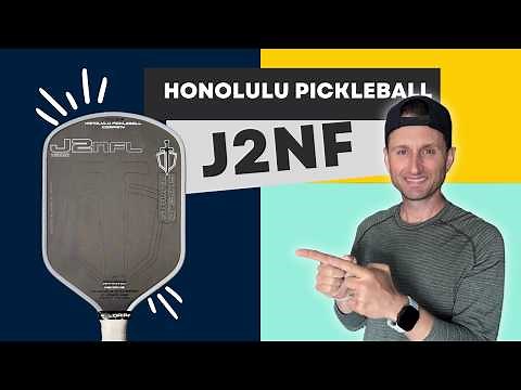 Honolulu Pickleball J2NF Paddle Review – Why Everyone’s Talking About This!🔥 | Detailed Breakdown