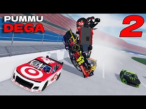 Pummu Talladega NASCAR Crash Compilation #2