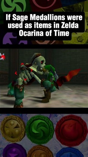 Spaceworld 97 Zelda Ocarina of Time mod | equippable Sage Medallions (bradyONE)