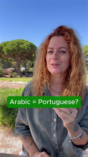 39K views · 760 reactions | Many Portuguese words have Arabic origins and this is due to the Moorish invasion in the 7th century. The Portuguese language is full of secrets 李 Do you know more words? #learnportuguese #learnportuguesefree #learnportugueseonline #portugueseforbeginners #portugueselanguage #portugal #portuguese #portuguesecommunity | Portuguese with Anita | Facebook
