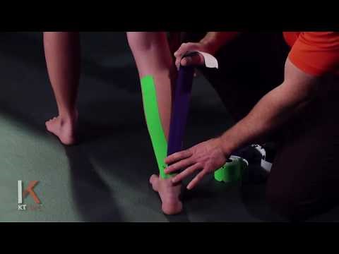 KT Tape - Kinesiology Taping Instructions for Calf