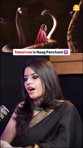 354K views · 11K reactions | Astrologer, Navya Sharma shares the story behind Naag Panchami. Naag Panchami honors serpent deities, especially Lord Shiva’s companion Vasuki. Devotees offer milk to snakes, seeking protection from evil, prosperity, and relief from ancestral curses. It symbolizes respect for nature. Watch the full podcast on YouTube/Episode 119. #naagpanchami #shiva #reels #mahadev | Supertalks by themovingship | Facebook
